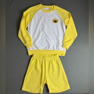 Kids Crewneck and shorts 2-pieces set | Size 7-8 Y | NWOT